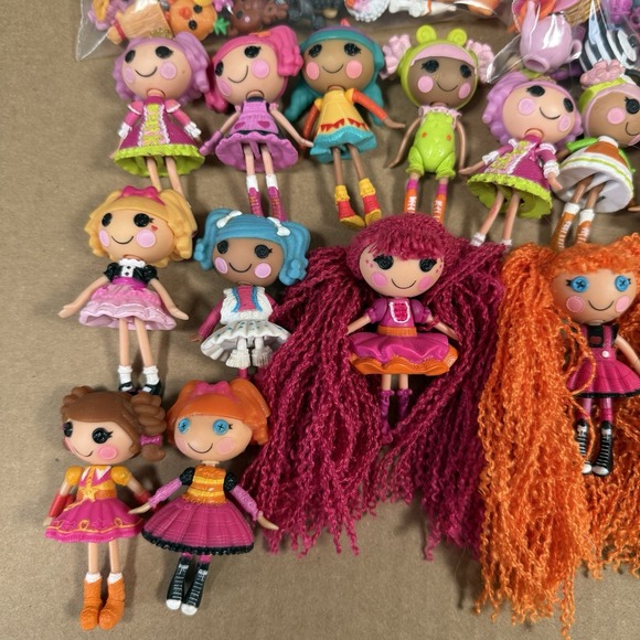Lalaloopsy Mini Sisters HUGE Lot 160! Dolls Animals Ferris Wheel Accessories - Picture 6 of 8